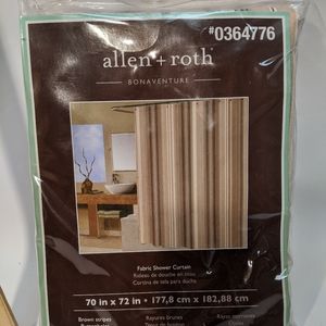 New Allen Roth Shower Curtain